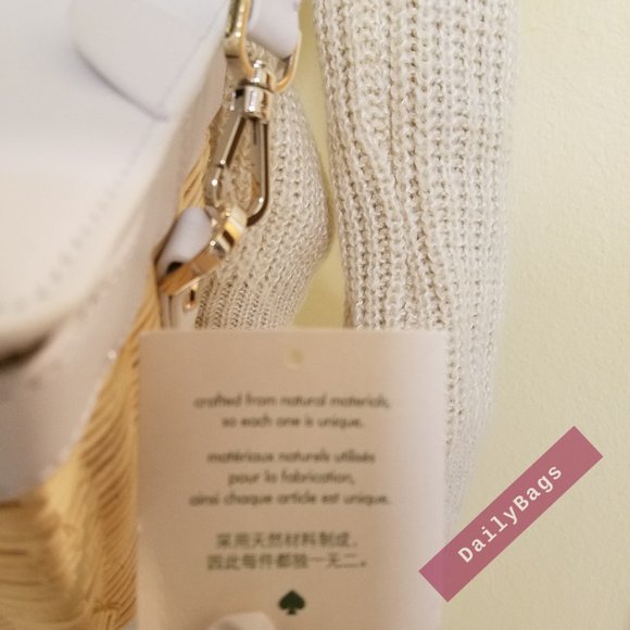 NWT KATE SPADE 100% AUTHENTIC PICNIC IN THE BASKET PARK STRAWBERRY PINK NOVELTY - Picture 8 of 10